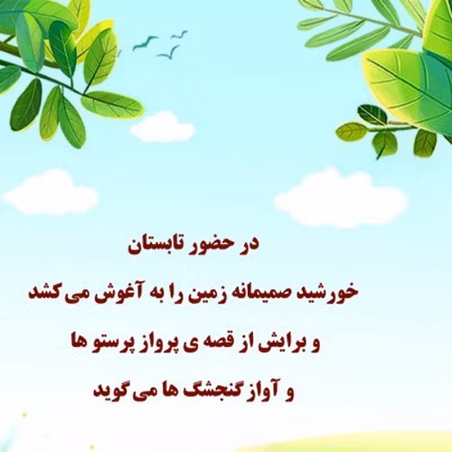عکس نوشته درباره تابستان