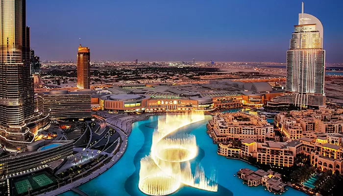 فواره دبی (Dubai Fountain)