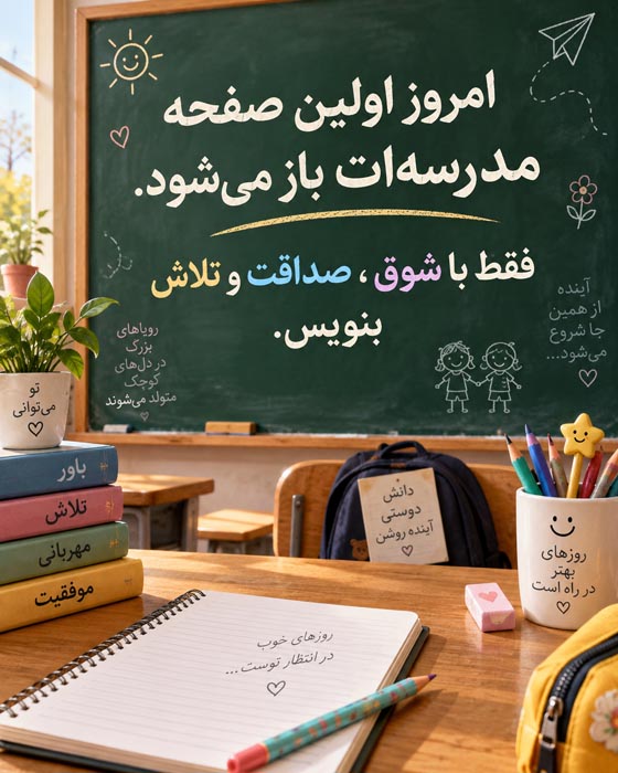کلاس اولی شدنت مبارک؛ متن تبریک برای دخترم، پسرم و بچه‌های عزیز