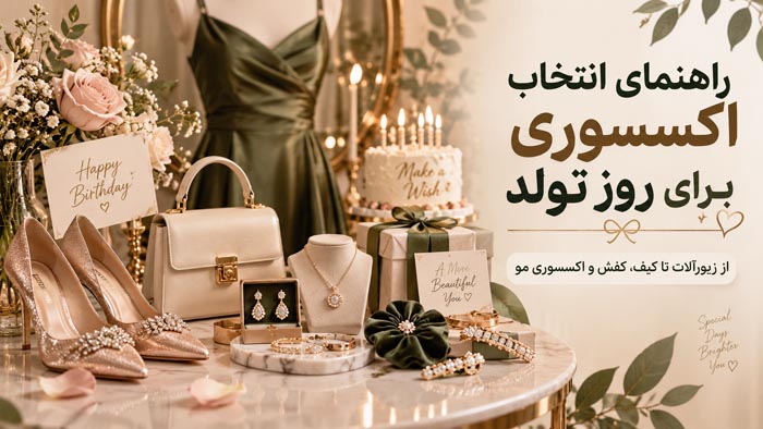 راهنمای انتخاب اکسسوری برای استایل روز تولد